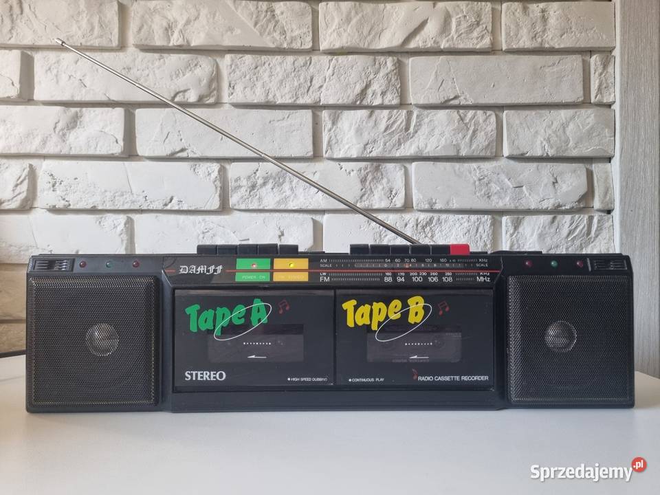 Radiomagnetofon Jamnik DAMFF radio PEWEX lata Solnica