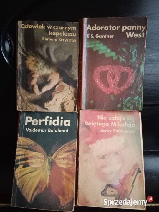 Zestaw 13 książek z PRL Kryminał i Sensacja