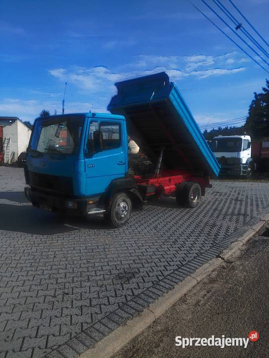 mercedes 814 wywrotka , kiper miller