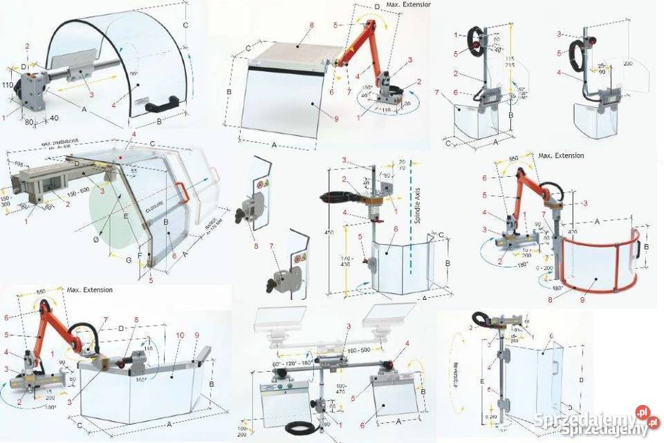Osłona wiertarki z mikrowyłącznikiem BHP Hadra