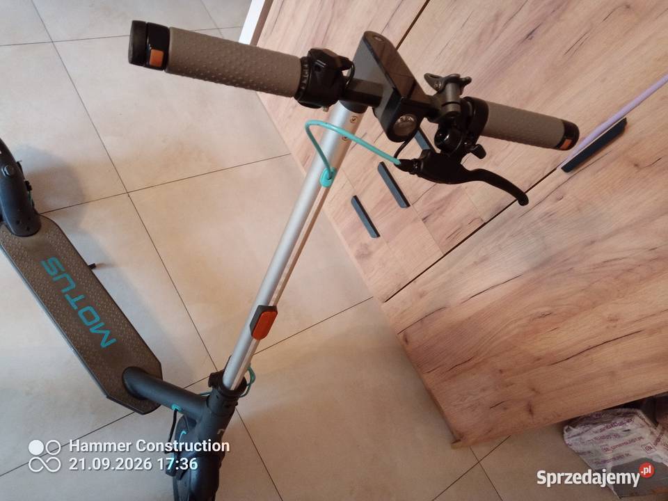Hulajnoga elektryczna motus scooty 10 lite Tychy sprzedam