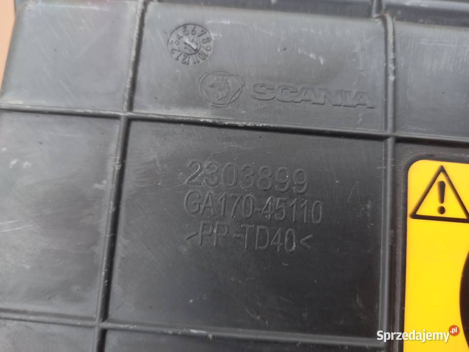 SCANIA R S OSŁONA NAGRZEWNICY 2303899 Bieleń