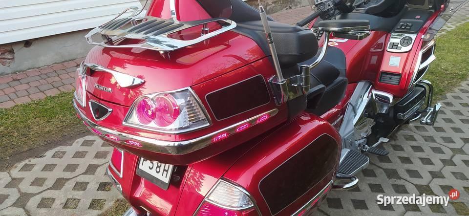 Sprzedam Moją perełkę HONDA Goldwing GL1800 bordowy Honda mazowieckie Marki