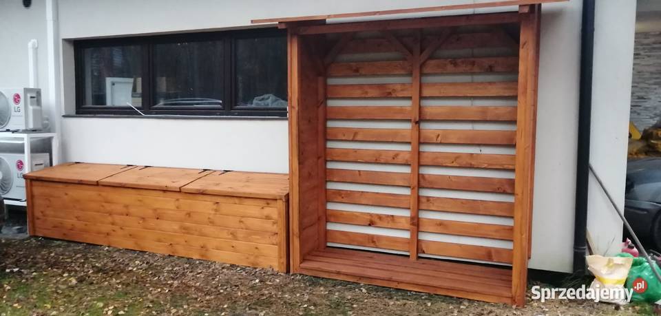 Drewutnia Komórka Zadaszenie Wiata Domek Ławki łódzkie Łódź sprzedam