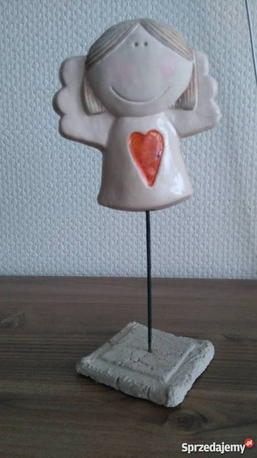 Ozdoba Anioł Aniołek stojący wiszący Warszawa