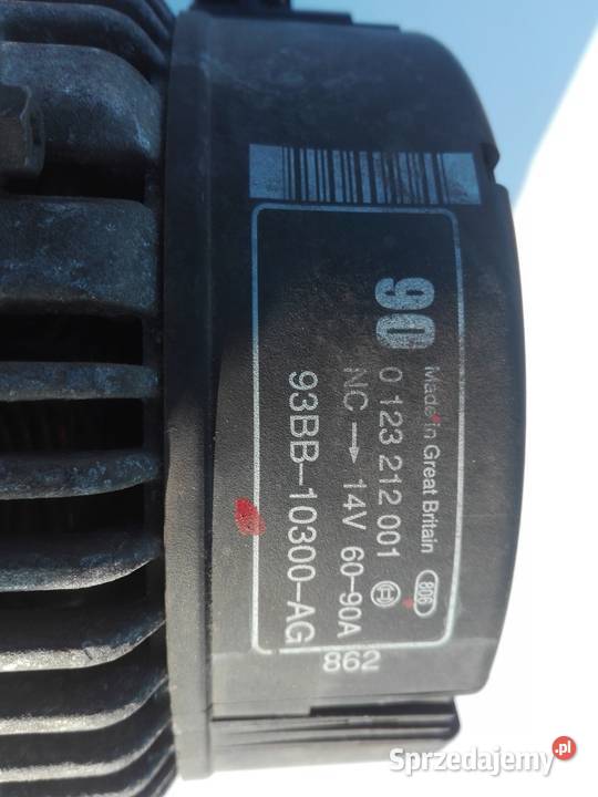 Alternator ford mondeo bosch 0123212001 16b 20b sprzedam