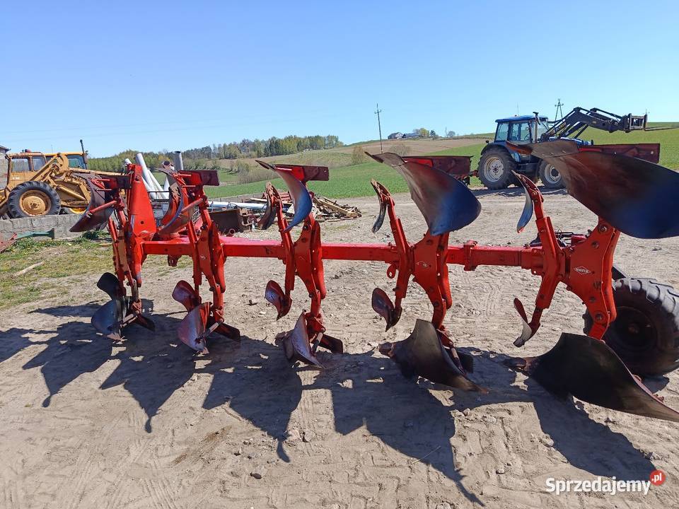 Pług 5 skibowy obrotowy kuhn multi master 122 Skrzydłowo