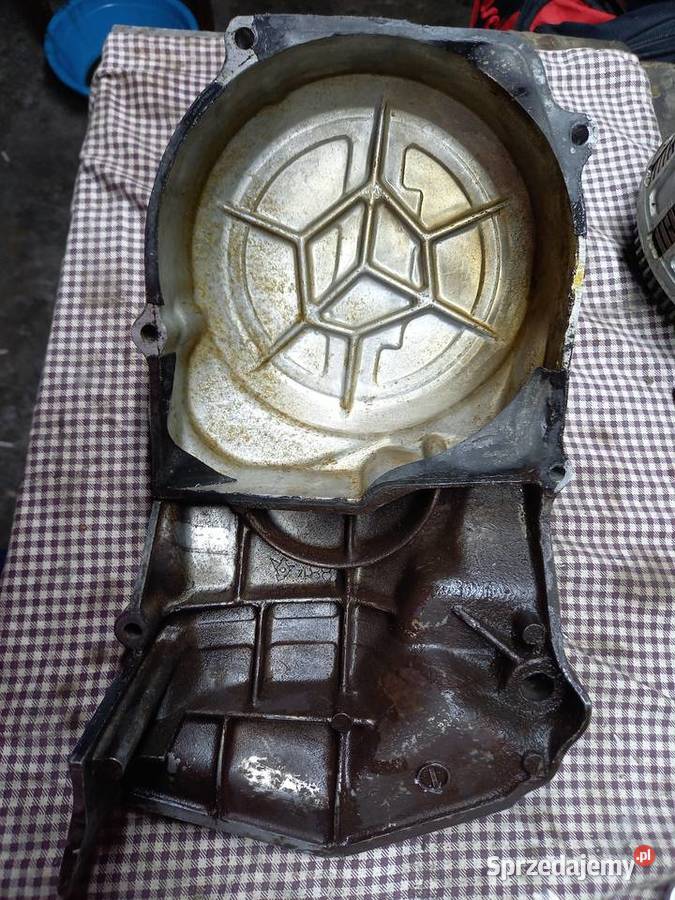 Honda 400 pokrywa silnika lewa Koło