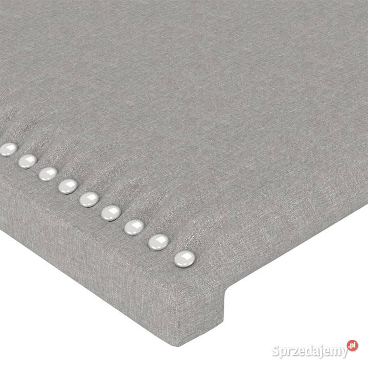 Zagłówek do łóżka z LED jasnoszary 80x5x118128 Warszawa sprzedam