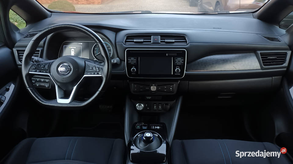 Nissan Leaf 2019 40kWh pompa ciepła kamera Kielce