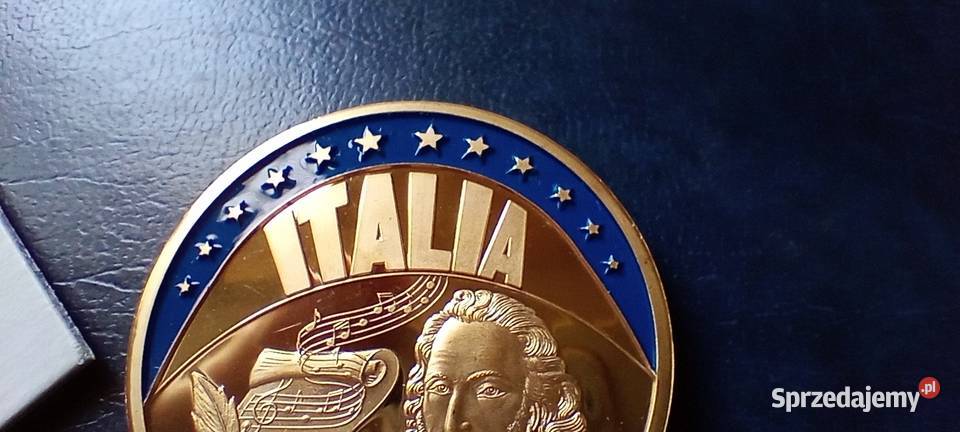 Stare monety Medal ECU 199 Lesko