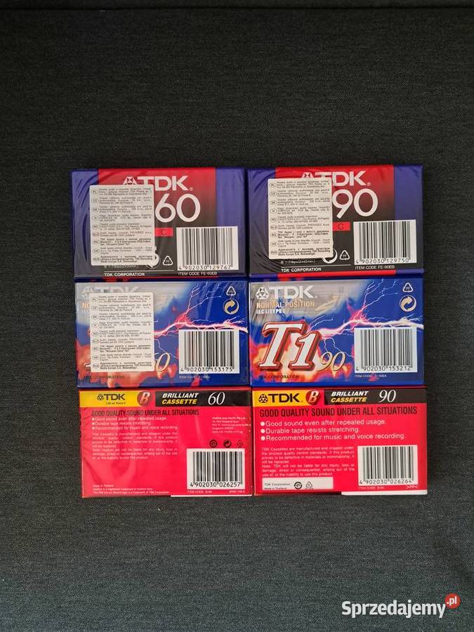 Kasety magnetofonowe Wyprzedaż łódzkie Łódź sprzedam