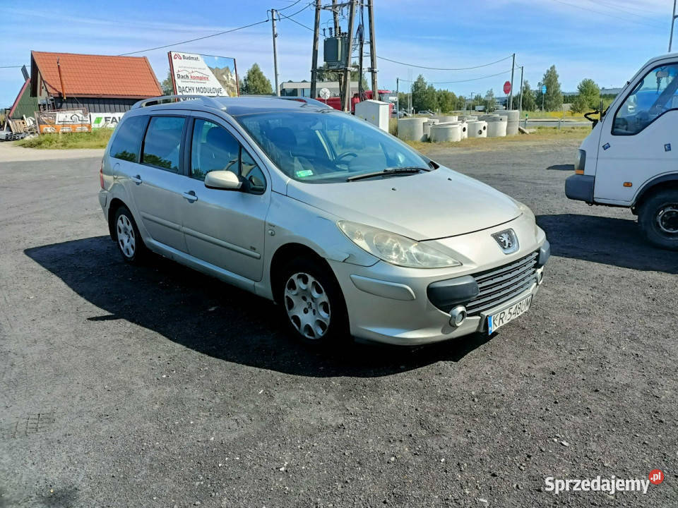 Peugeot 307 SW Peugeot 307 Sw 16HDI 90 05r 7 os Tarnów