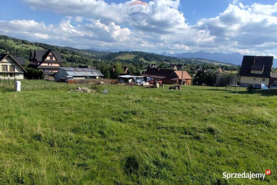 DZIAŁKA W POBLIŻU TERM SZAFLARY Sprzedaż Biały Dunajec