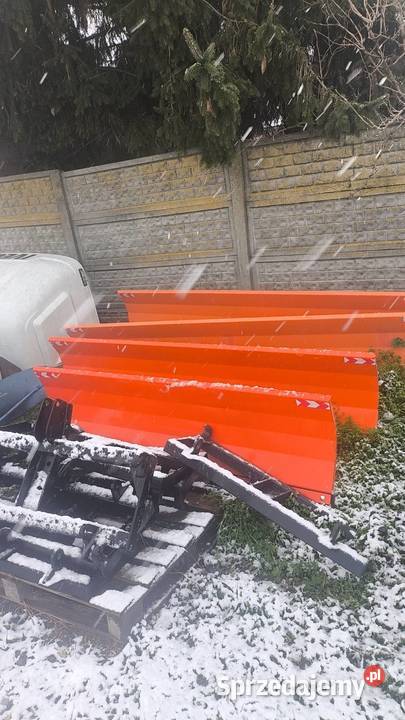 Pług do śniegu do odśnieżania mocowanie tur Barchaczów
