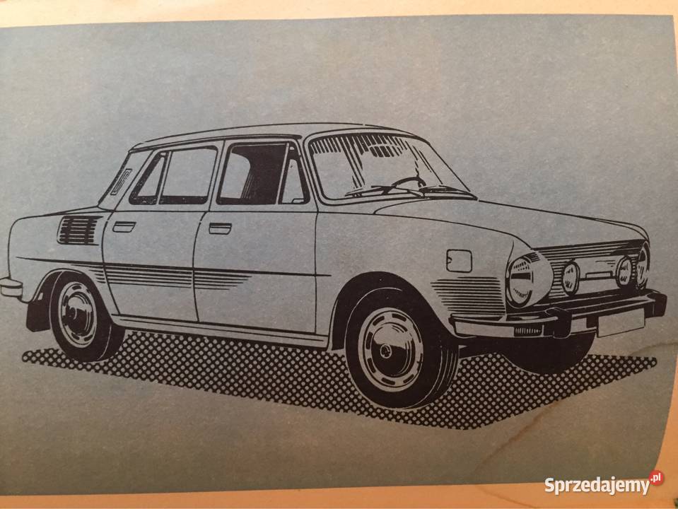 Skoda 100100L 110L110LS instrukcja obsługi i Warszawa sprzedam