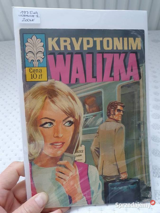 KApitan Żbik - Kryptonim Walizka, wydanie 1, 1975 rok