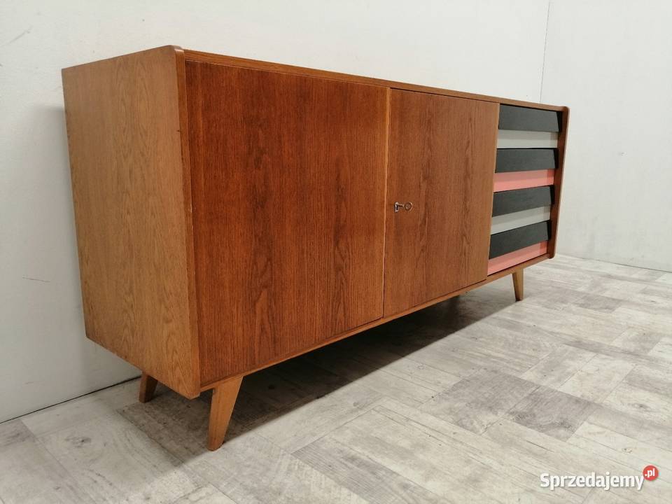 komoda długa sideboard lata 70te design Jiroutek Radomsko sprzedam