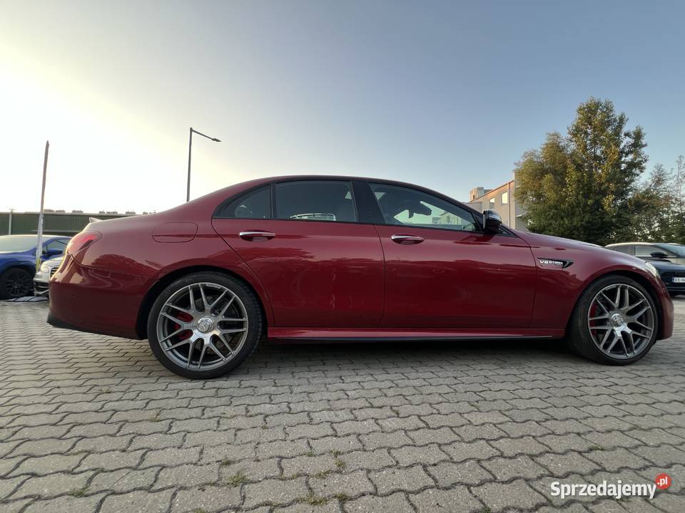 MercedesBenz E 63 AMG 2021 światła LED Warszawa