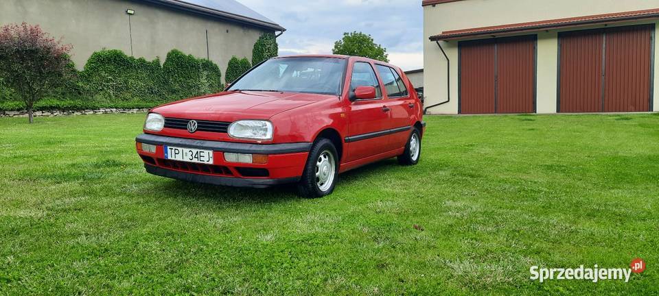 Golf III czerwony Kostrzeszyn sprzedam