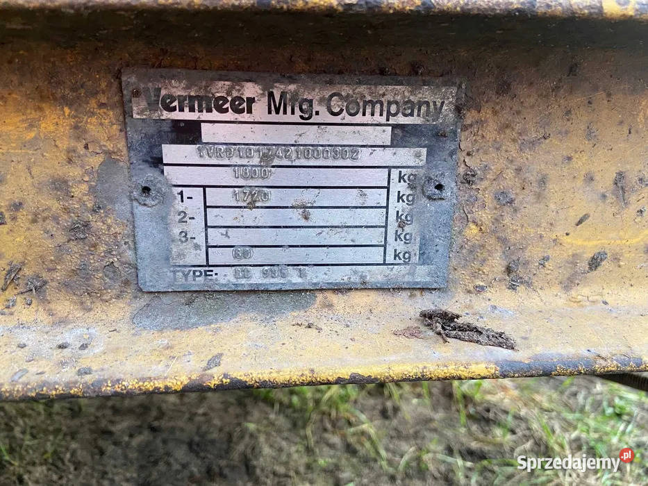 Vermeer 935I mazowieckie Brzeziny