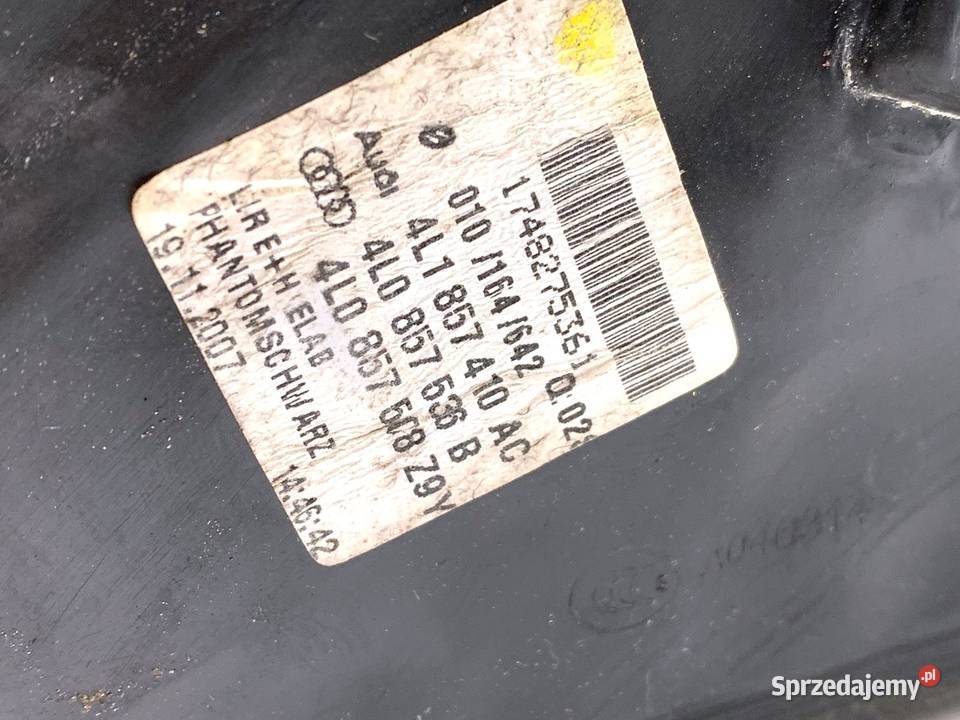 LUSTERKO PRAWY AUDI Q7 4L SUV 0616 podkarpackie