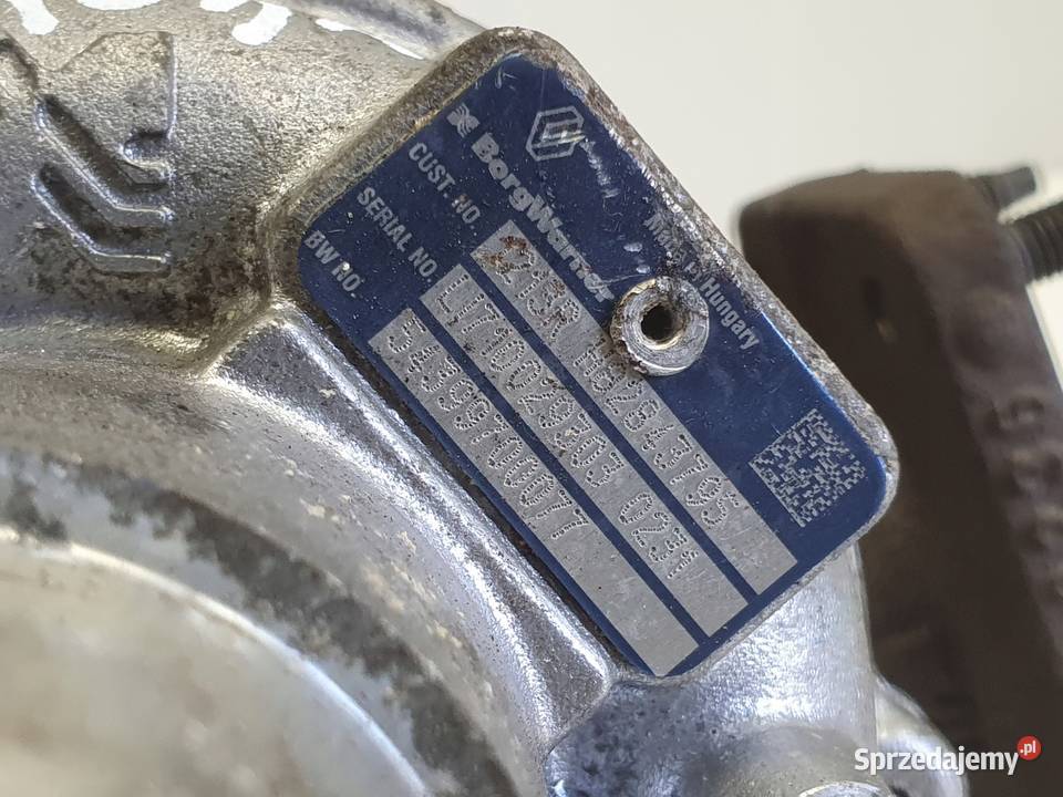 TURBOSPRĘŻARKA Renault Megane III 14 TCe turbo Rudka