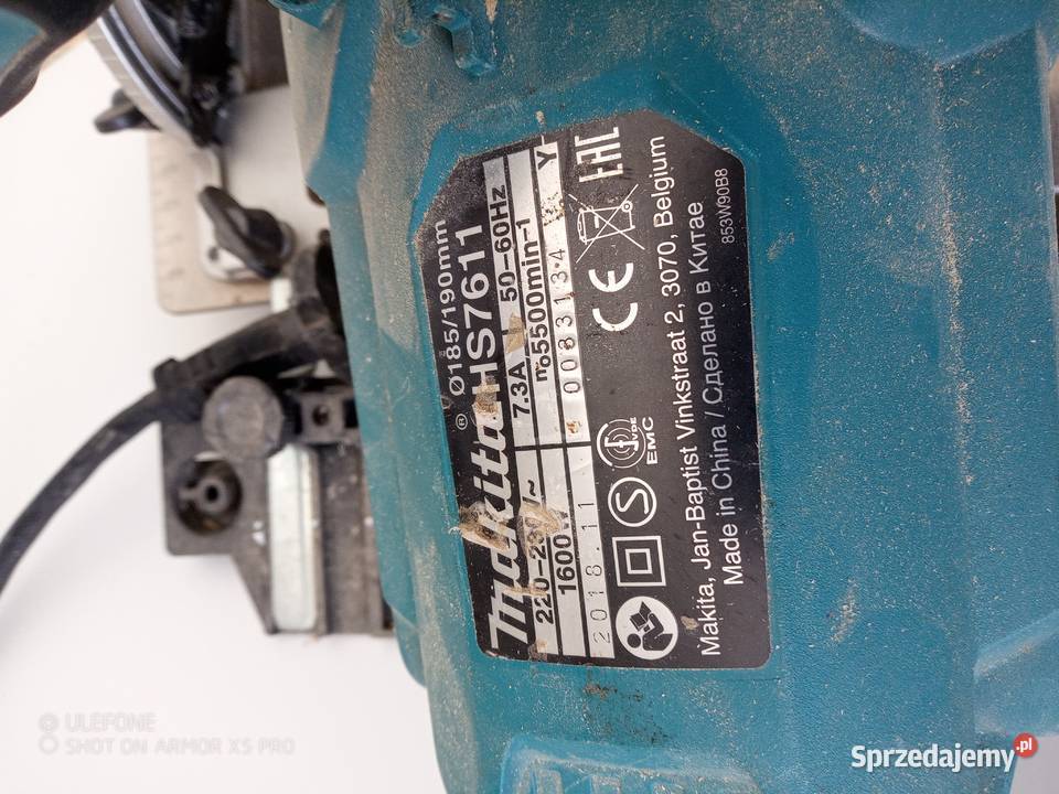 Pilarka Makita hs 7611 Śrem