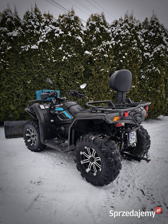 Quad CF MOTO 520L ZAREJESTROWANY PŁUG ŚNIEŻNY CF Moto Zwoleń