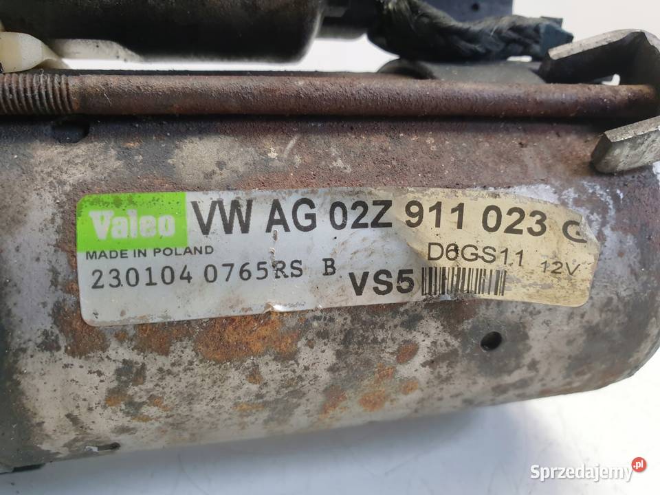 ROZRUSZNIK Skoda Octavia II 20 FSI ROZRUSZNIK Chełm sprzedam
