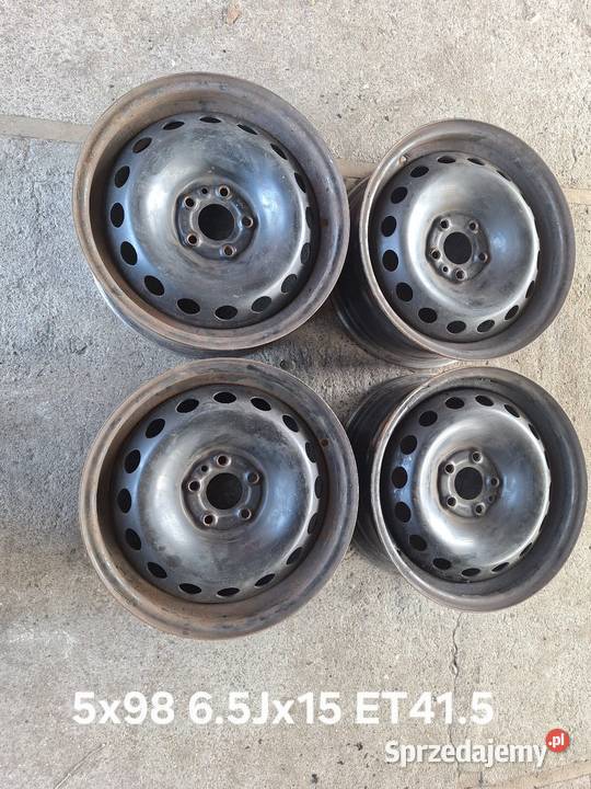 Felgi stalowe 5x98 65J 15 ET39 ALFA ROMEO 147 Choceń