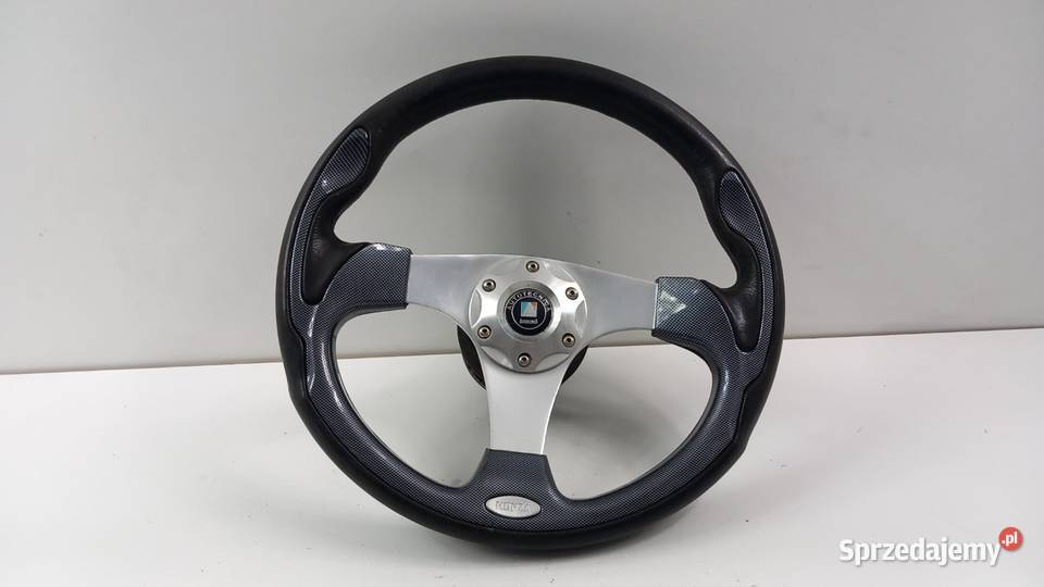 KIEROWNICA SPORTOWA MONZA SKÓRA CARBON Zbierkowo