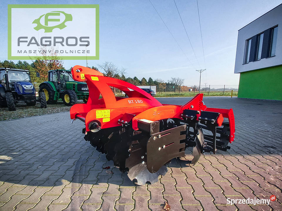 NOWA brona talerzowa talerzówka LEKKA agregat Wolsztyn sprzedam