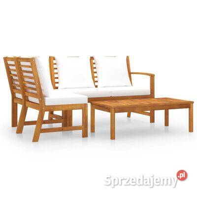 4cz zestaw wypoczynkowy do ogrodu poduszki Meble ogrodowe