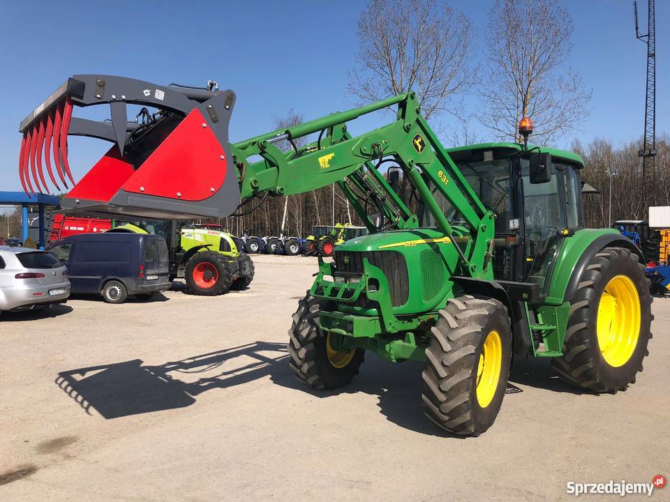 John Deere 6320 105 Ładowacz 631 JD SE Nie 6330 Napęd 4x4 Kielce sprzedam