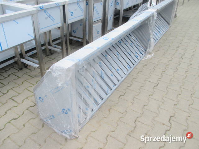 OKAP GASTRONOMICZNY TRAPEZOWY Z FILTRAMI 4007040 Ostrów Wielkopolski