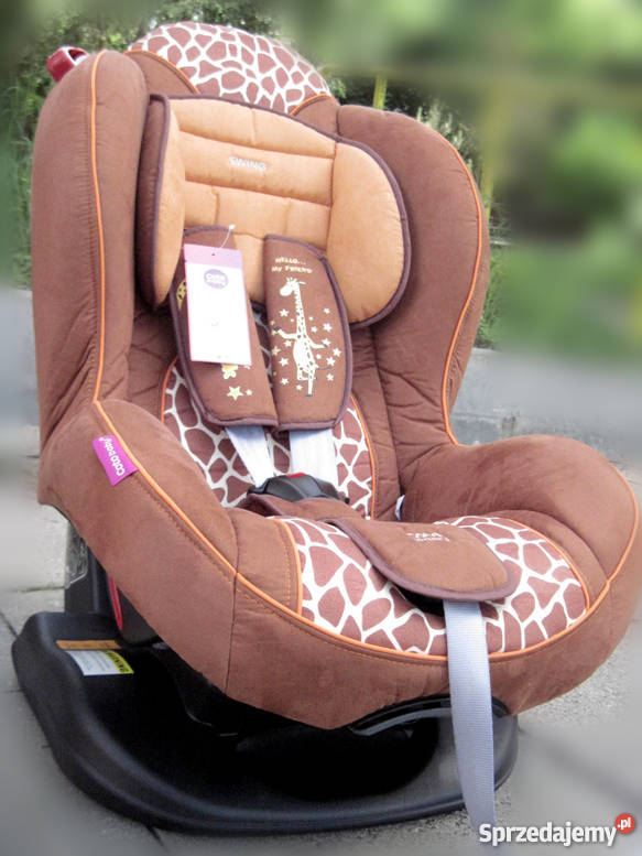 Fotelik samochodowy Swing żyrafka 925 Nowy Łódź