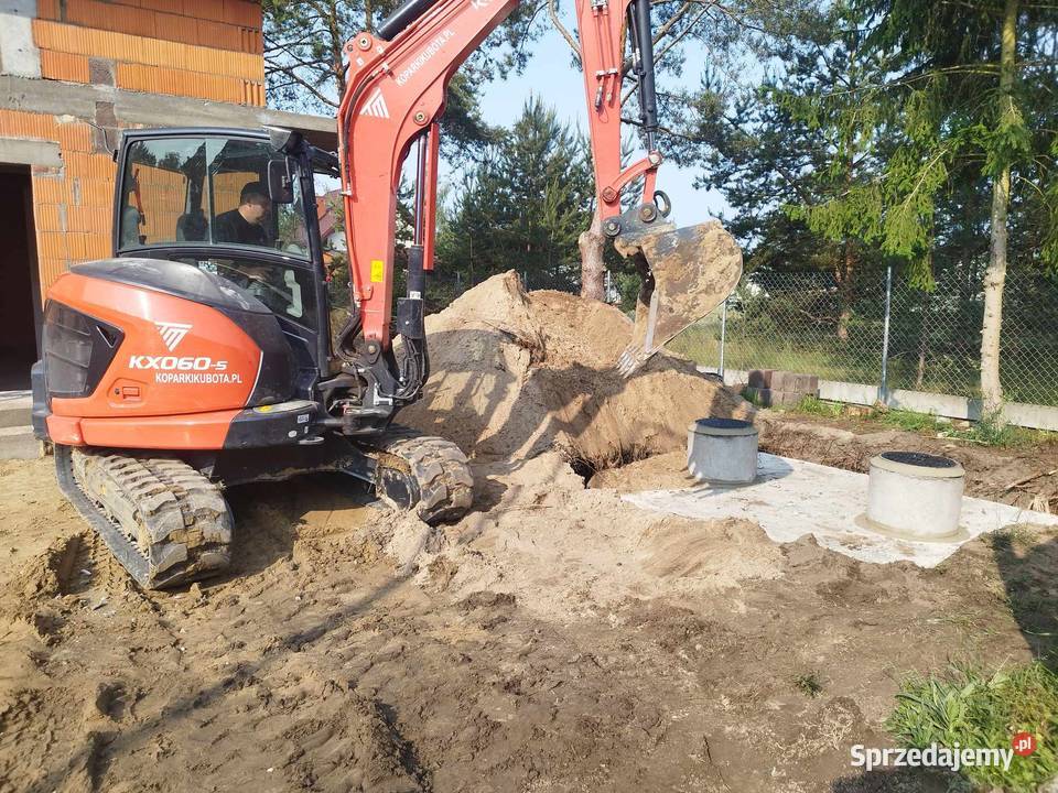 Zbiorniki betonowe piwnice schrony szamba Skierniewice