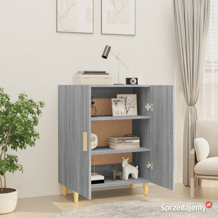 Szafka szary dąb sonoma 70x34x90 materiał Warszawa