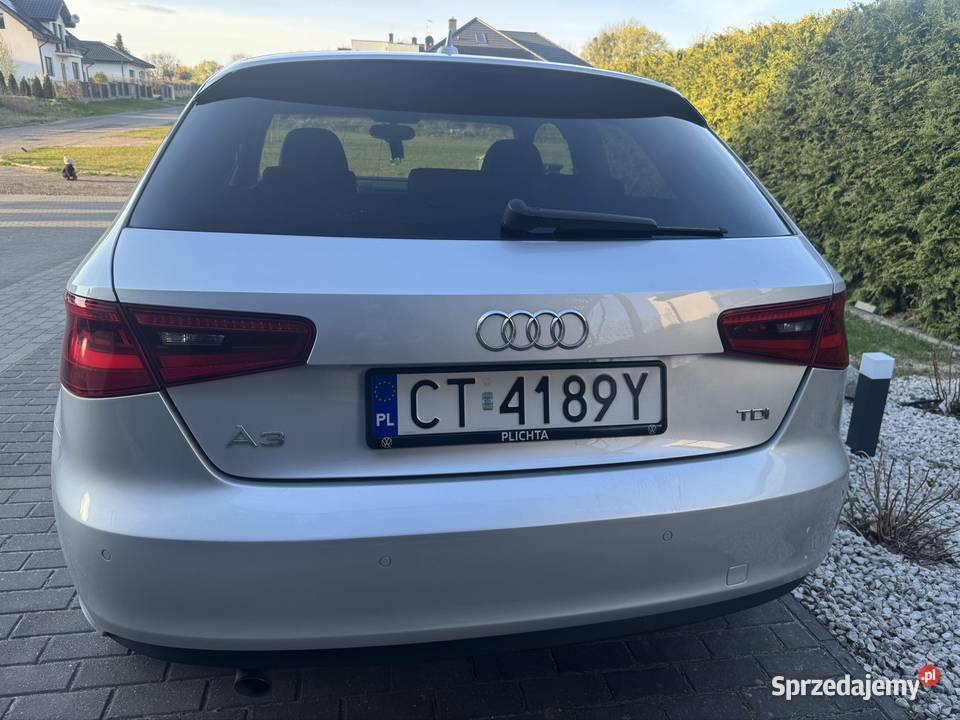 Audi A3 8v 16 tdi 2014 światła LED Toruń sprzedam