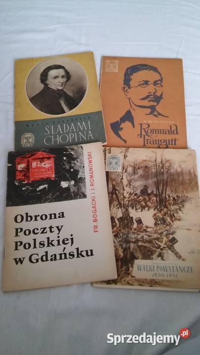Seria książeczek historycznych historia potop pomorskie Gdańsk