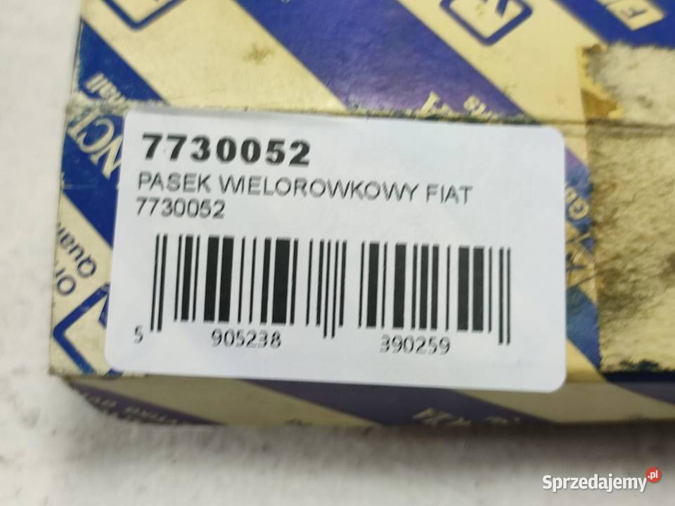 PASEK WIELOROWKOWY FIAT SCUDO 16 19962006 NOWY