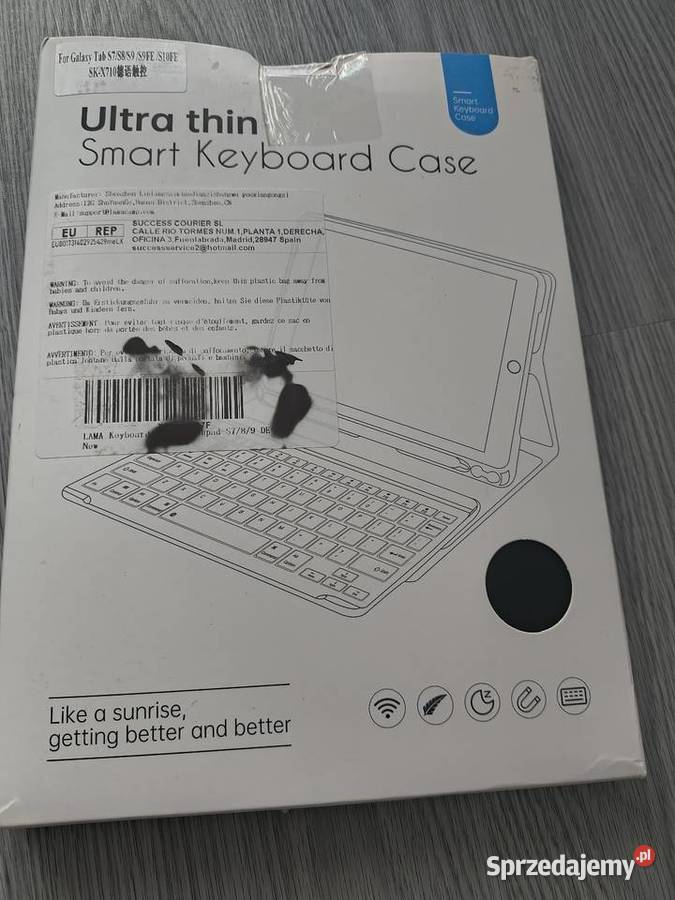 Etui z klawiaturą Bluetooth i Touchpadem do podkarpackie Przemyśl
