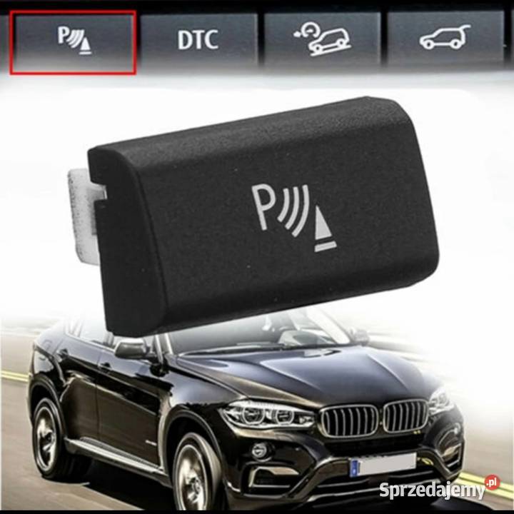 przycisk parktronic parktronik do bmw x5 x6 e70 panele sterowania, przełączniki Katowice