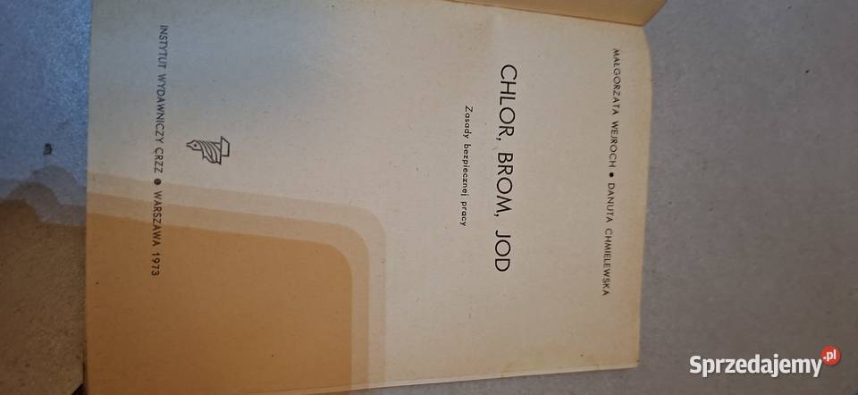 Chlor Brom Jod Zasady bezpiecznej pracy wielkopolskie