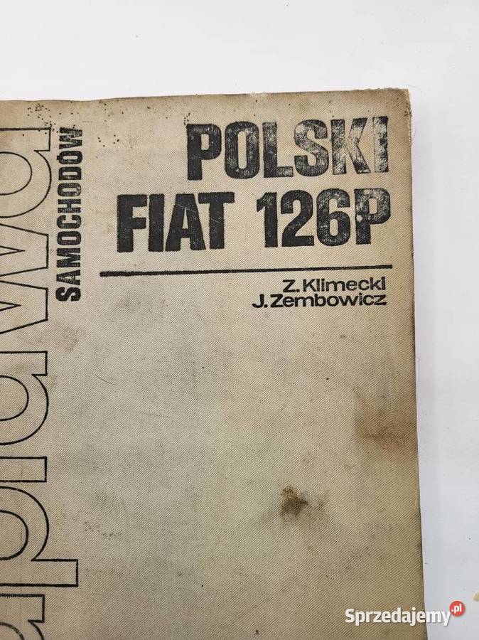 książka katalog naprawy polskiego fiata 126p Rybnik