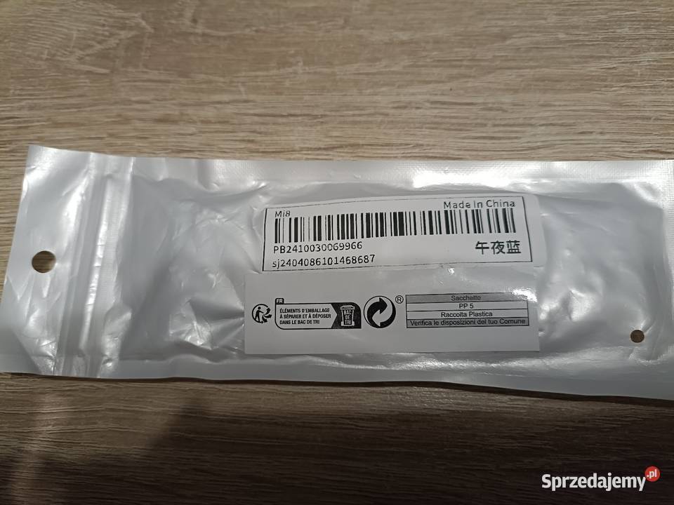 Opaska granatowa do smartband Xiaomi Mi Band 8 Pozostałe Kwidzyn
