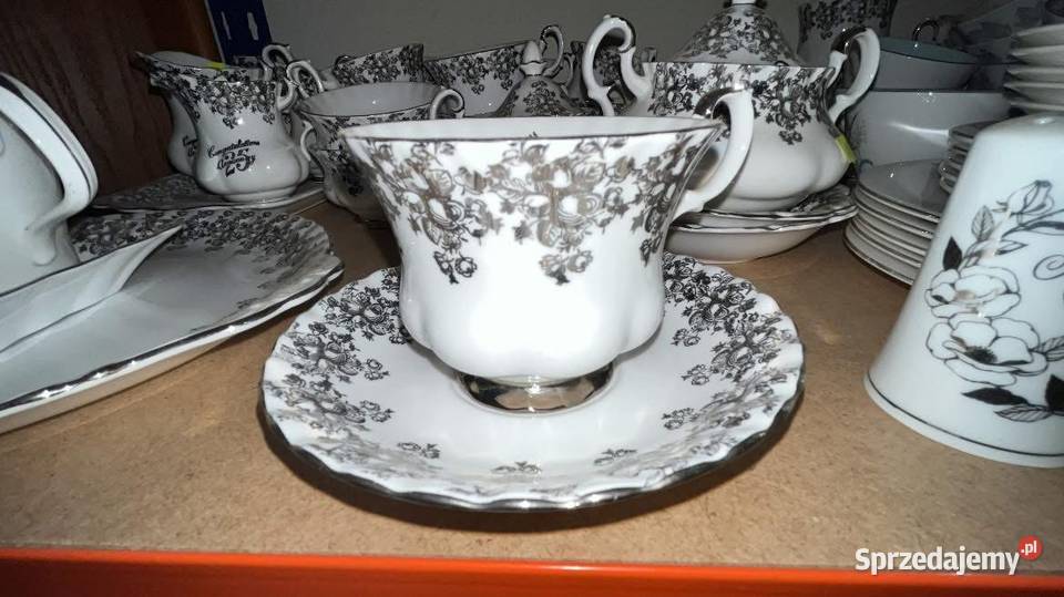 Filiżanka Royal Albert Silver Anniversary Gdańsk