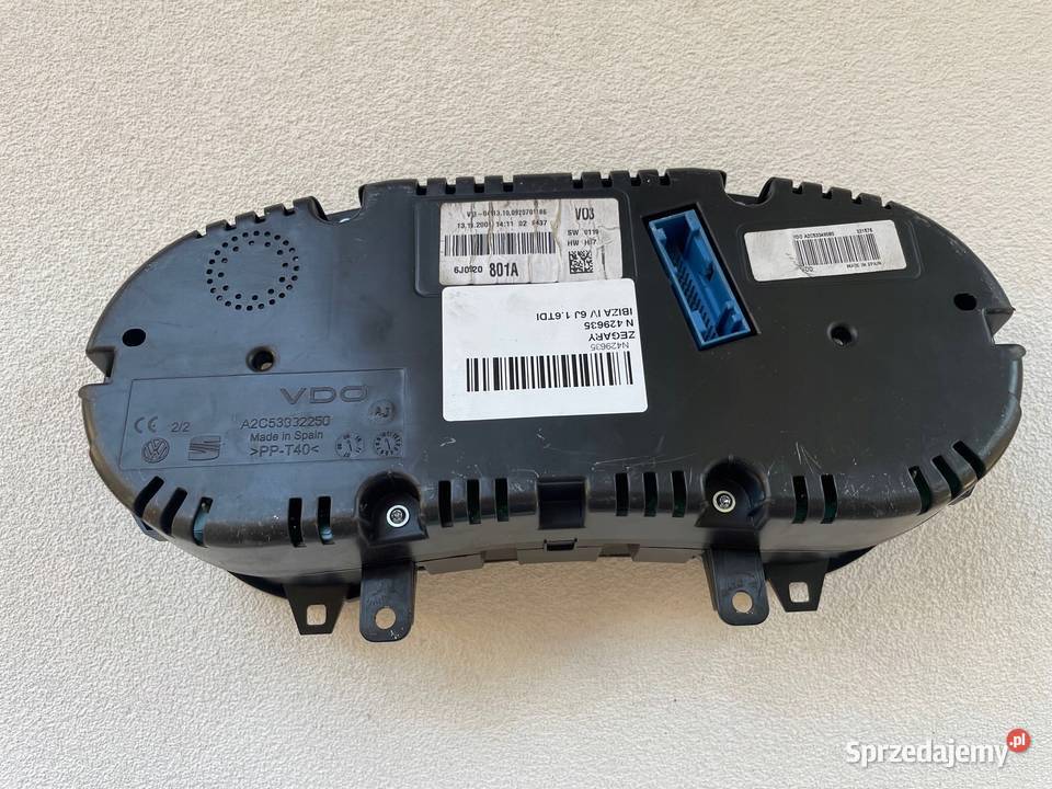 LICZNIK ZEGARY SEAT IBIZA IV 16TDI 6J0920801A Warszawa