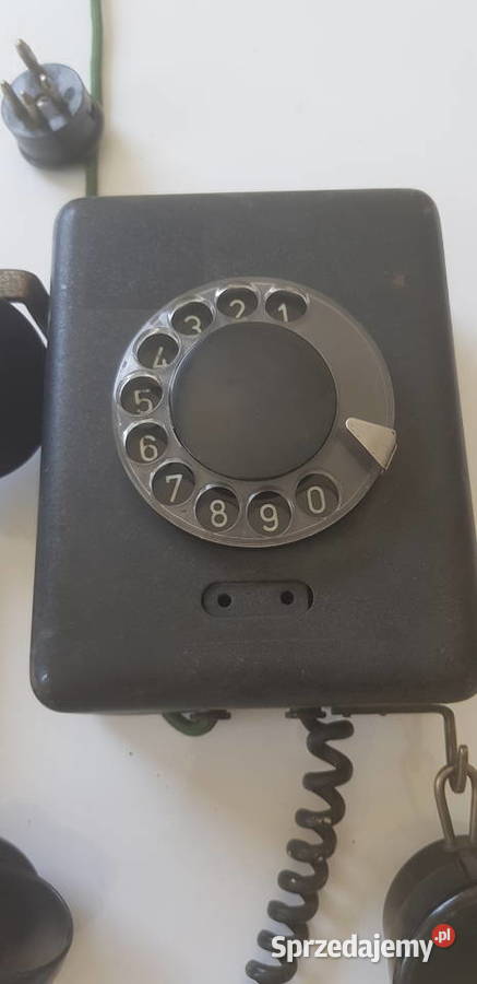 Stary telefon wiszący PRL śląskie Bytom